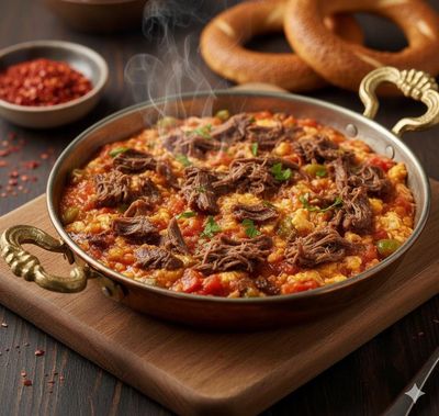 Kavurmalı Menemen