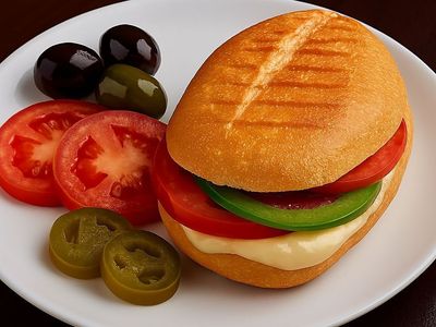 Sebzeli Kaşarlı Tost