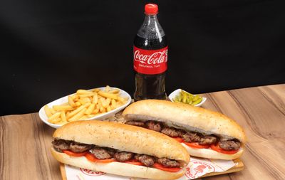 2'li Ekmek Arası Köfte Menü