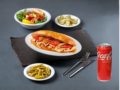 Ekmek Arası Tavuk Döner Menü