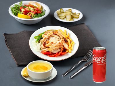 Avantajlı Pilav üstü Tavuk Döner Menü