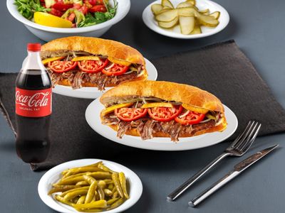 2'li Ekmek Arası Et Döner Menü