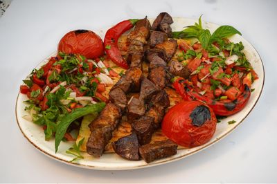Ciğer Şiş Menü