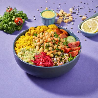 Nohutlu Vejetaryen Bowl