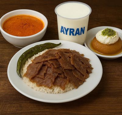 Pilav Üstü Et Döner