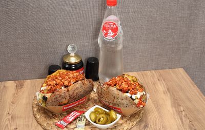 2'li Tavuklu Kumpir Menü