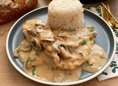 Mantar Soslu Izgara Tavuk