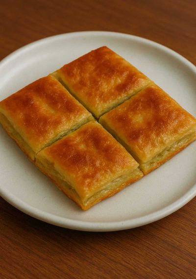 Antep fıstıklı Katmer Tatlısı