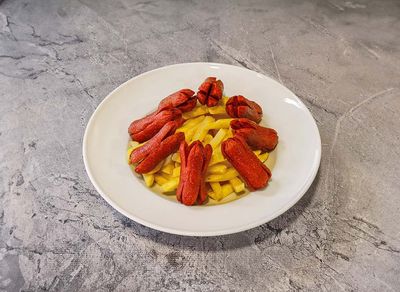 Patates Kızartması & Sosis