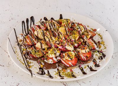 Meyveli Waffle