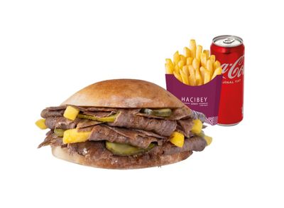 Hacıbey Tombik Ekmek Et Döner Menü