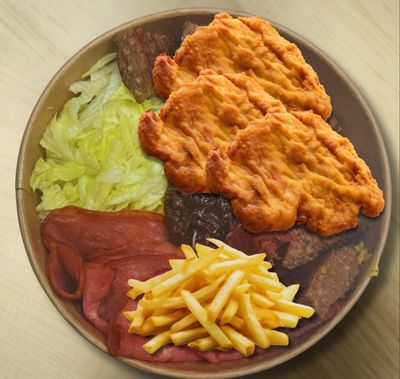 Bowl Şinitzel Tavuk Salata