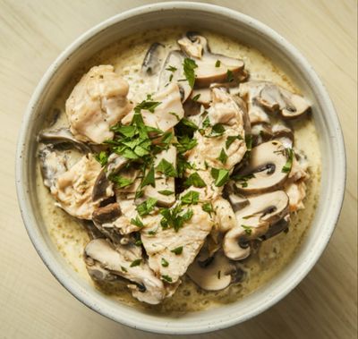Bowl Kremalı Mantarlı Tavuk Penne