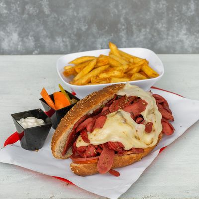 Barbekü Soslu Kumru Sandviç