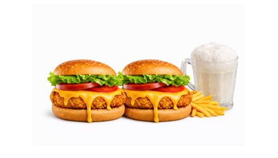 2'li Tavuk Burger Menü
