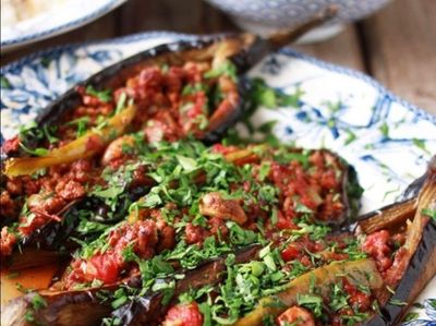 Karnıyarık & Pirinç Pilavı