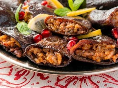 Kuru Patlıcan Dolması