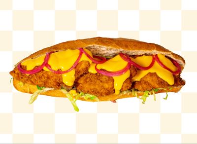  Cheddarlı Tavuk Ekmek