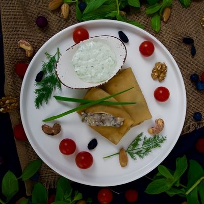 Jülyen Tavuklu Krep