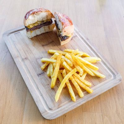 Double Steak Burger