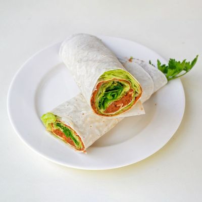 Çiğ köfte dürüm