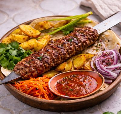 Dana Kebap (Люля-кебаб из говядины)