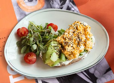 Ekmek Üstü Çırpılmış Yumurta