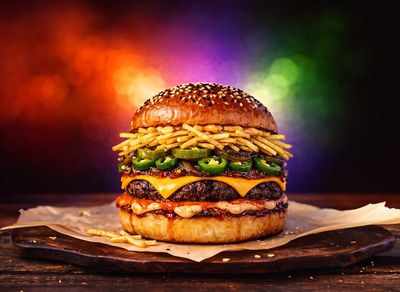 Jalapeno Bomb Burger