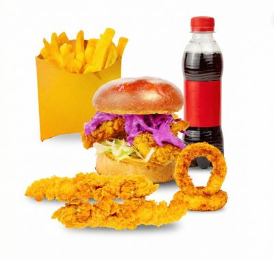 CAJJN Peri Peri Chicken Burger