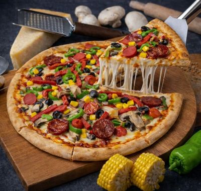 Karışık Pizza (Orta Boy)