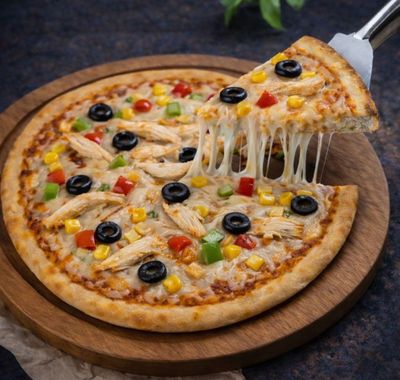 BBQ Soslu & Tavuklu Pizza (Orta Boy)