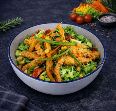 Çıtır Tavuklu Salata