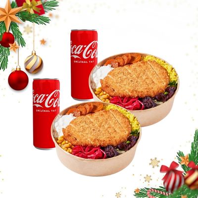 2'li Katsu Bowl Menü