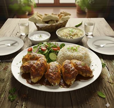 Soya soslu Kanat ızgara