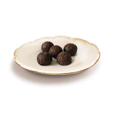 Zereşk Üzümlü Bitter Çikolatalı Kakao Topları (Şeker İlavesiz)