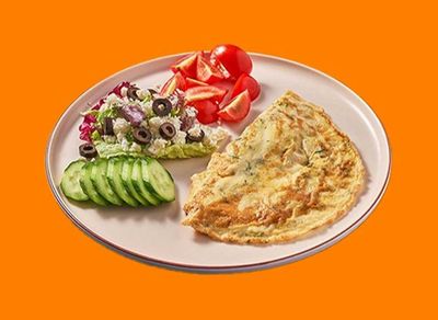 Otlu Peynirli Omlet