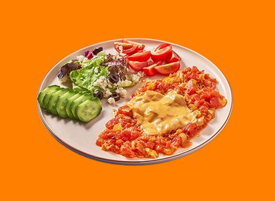 Cheddar Peynirli Menemen