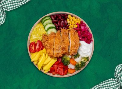 Çıtır Tavuklu Makarnalı Bowl