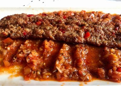 Altı Ezmeli Kebap (Kıymadan)