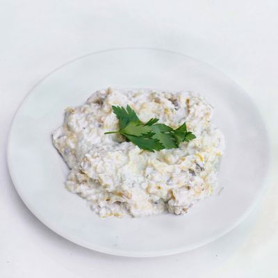 Yoğurtlu Közlenmiş Patlıcan