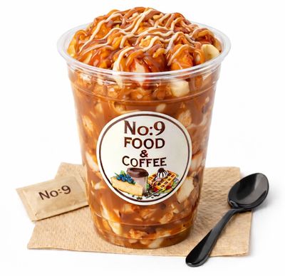 Karamel Bardak Waffle 