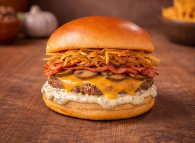 Trüflü Mantarlı Burger