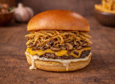 Mantarlı Dublex Burger