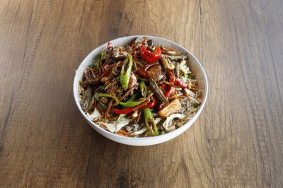 Tavuklu Pilav Üstü & Spesiyal Acılı Çin Fasulyesi