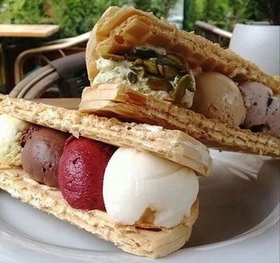 Kağıt Helva Arası Dondurma