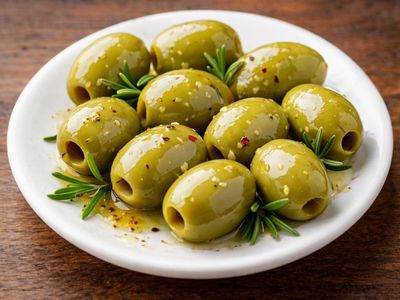 Zeytinyağlı Yeşil Zeytin