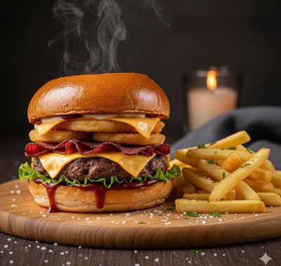 Wasp 12-B Burger Menü