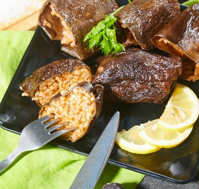 Zeytinyağlı Kuru Patlıcan Dolması (250 gr.)