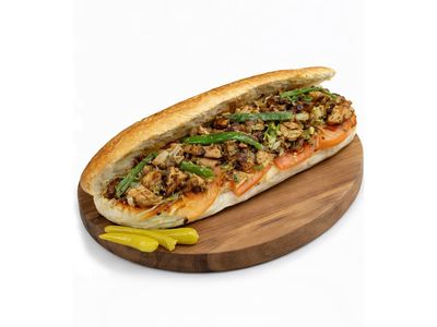 Yarım Ekmek Arası Izgara Tavuk Pirzola