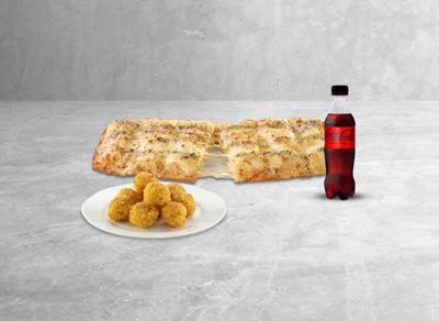 Bol Peynirli Ekmek + Tavuk + İçecek (33 cl.)